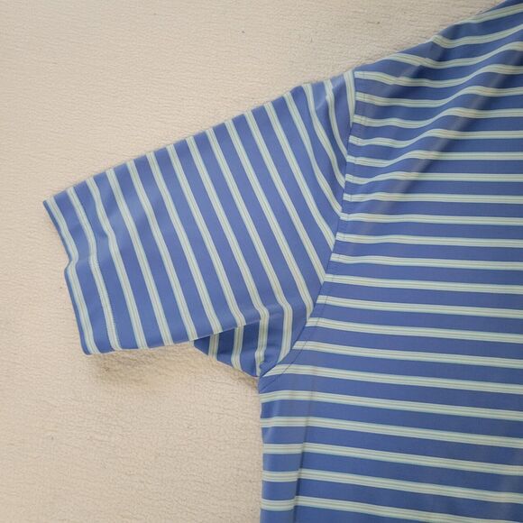 Peter Millar Polo Shirt Mens Medium Summer Comfort Multicolor Golf Staining - Picture 12 of 16